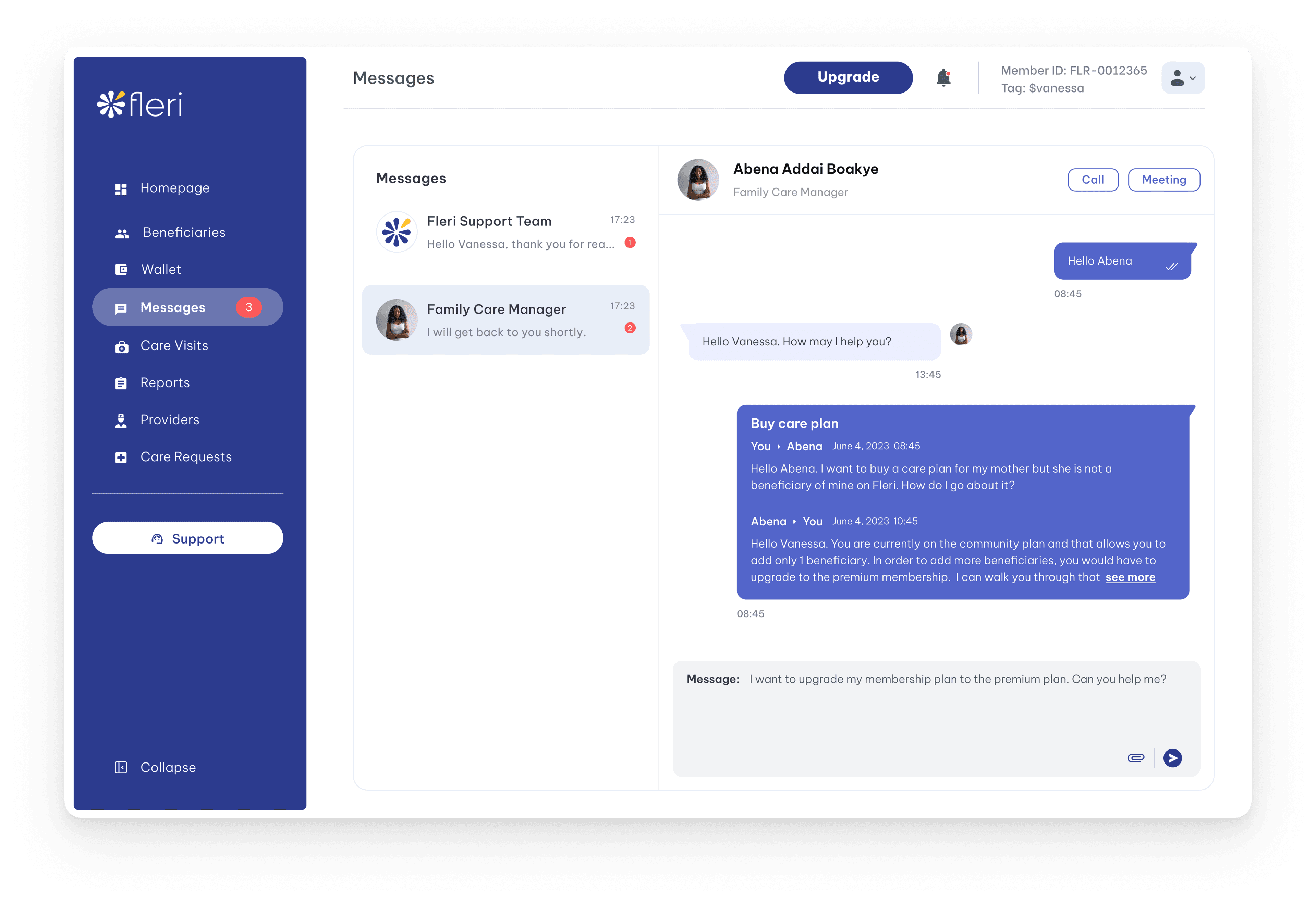 Messages — Conversation