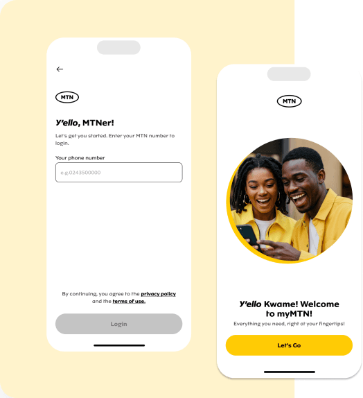 myMTN App - Accessibility For Visually Impaired Users