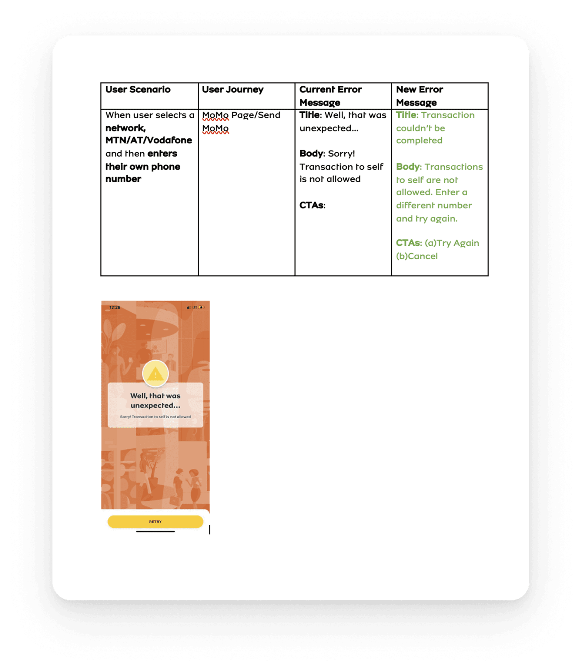 Compilation of old error messages 2