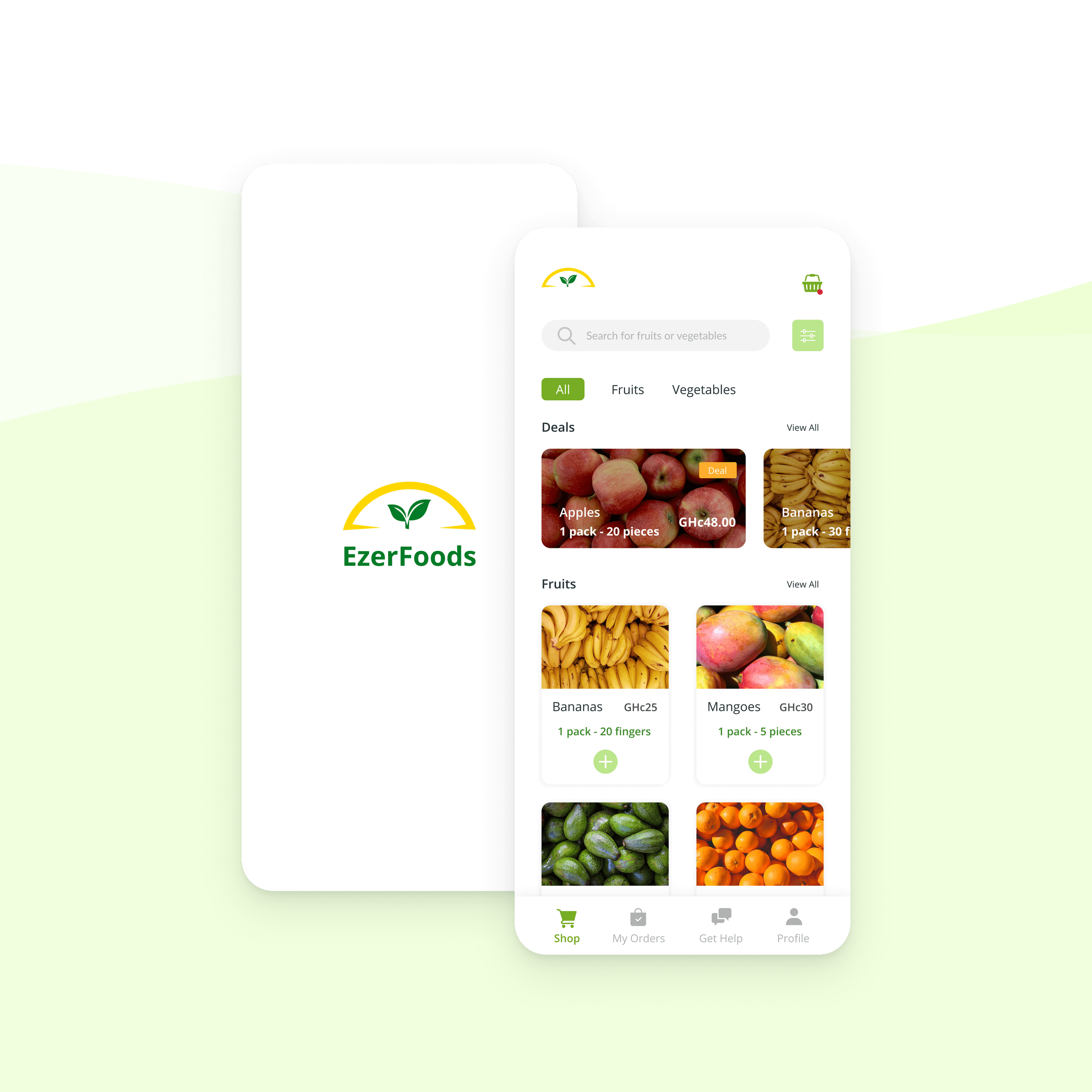 Ezerfoods — Research-Led Design for a Food Delivery App.