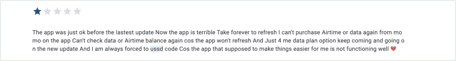 App store review: app not refreshing after update